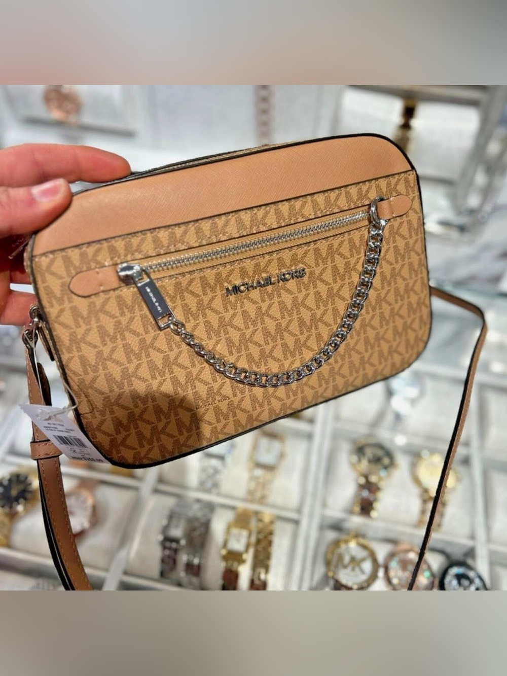 Michael Kors East West Chain Crossbody